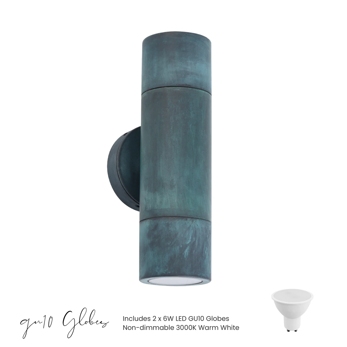 Silo Up Down - Brass - Aged & Patina