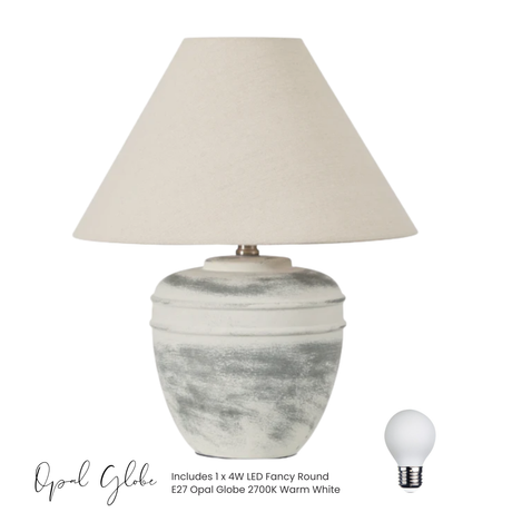 Katara Rustic Table Lamp