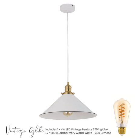 Dowe Cone Pendant
