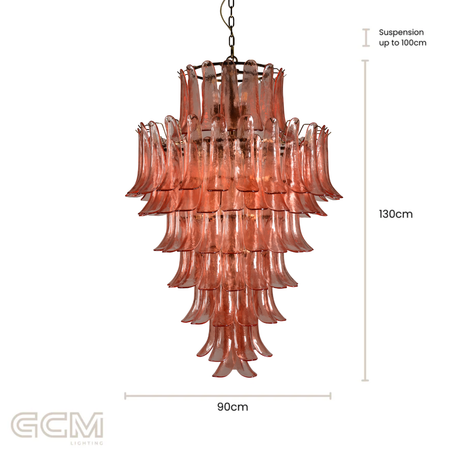 Josephine Rose Chandelier - Large