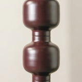Spool Floor Lamp in Plum