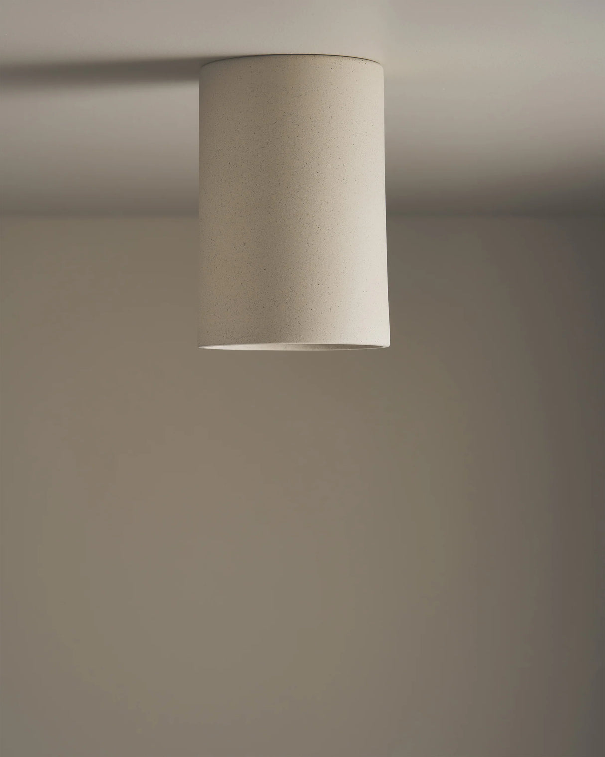Tall Cylinder Ceiling Light by Robert Gordon