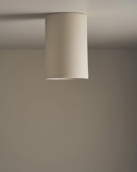 Tall Cylinder Ceiling Light by Robert Gordon