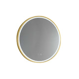 Sphere LED Mirror - Nordic Gold