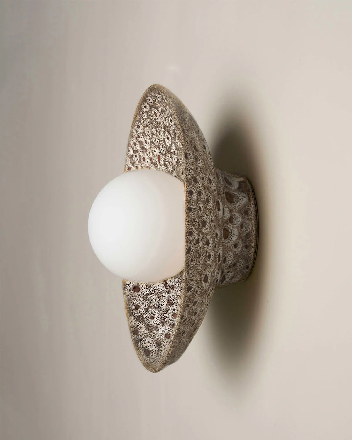 Dish Wall Sconce by Robert Gordon