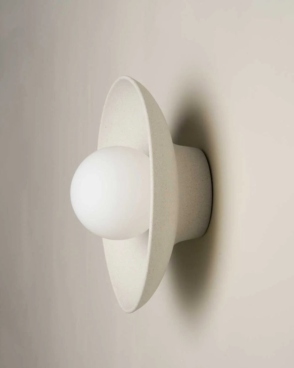 Dish Wall Sconce by Robert Gordon