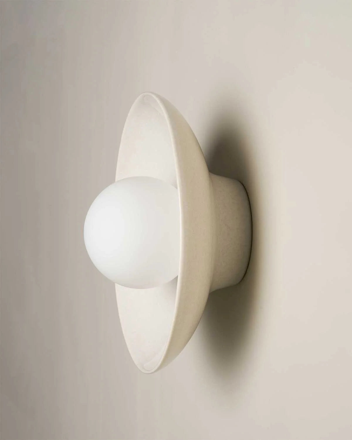 Dish Wall Sconce by Robert Gordon