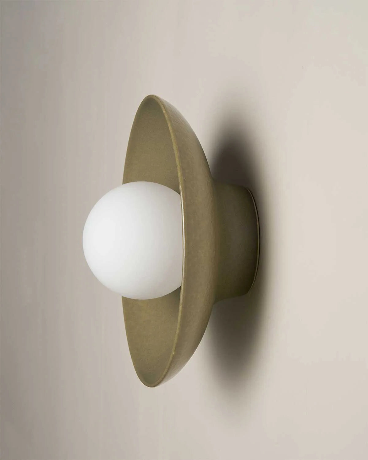 Dish Wall Sconce by Robert Gordon