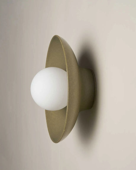 Dish Wall Sconce by Robert Gordon