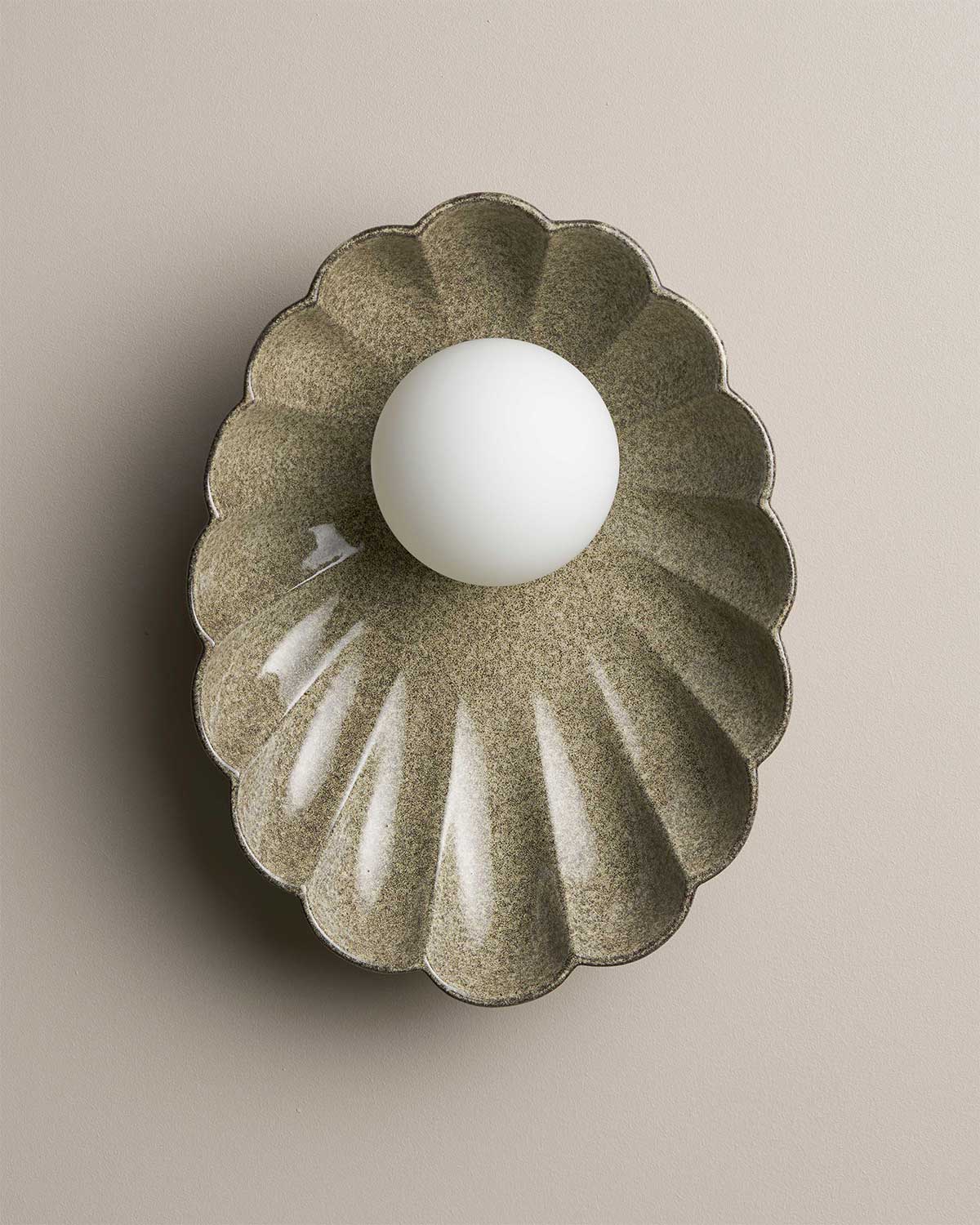 Oyster Wall Sconce by Robert Gordon
