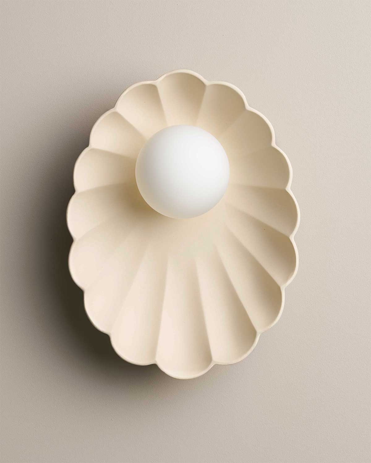 Oyster Wall Sconce by Robert Gordon