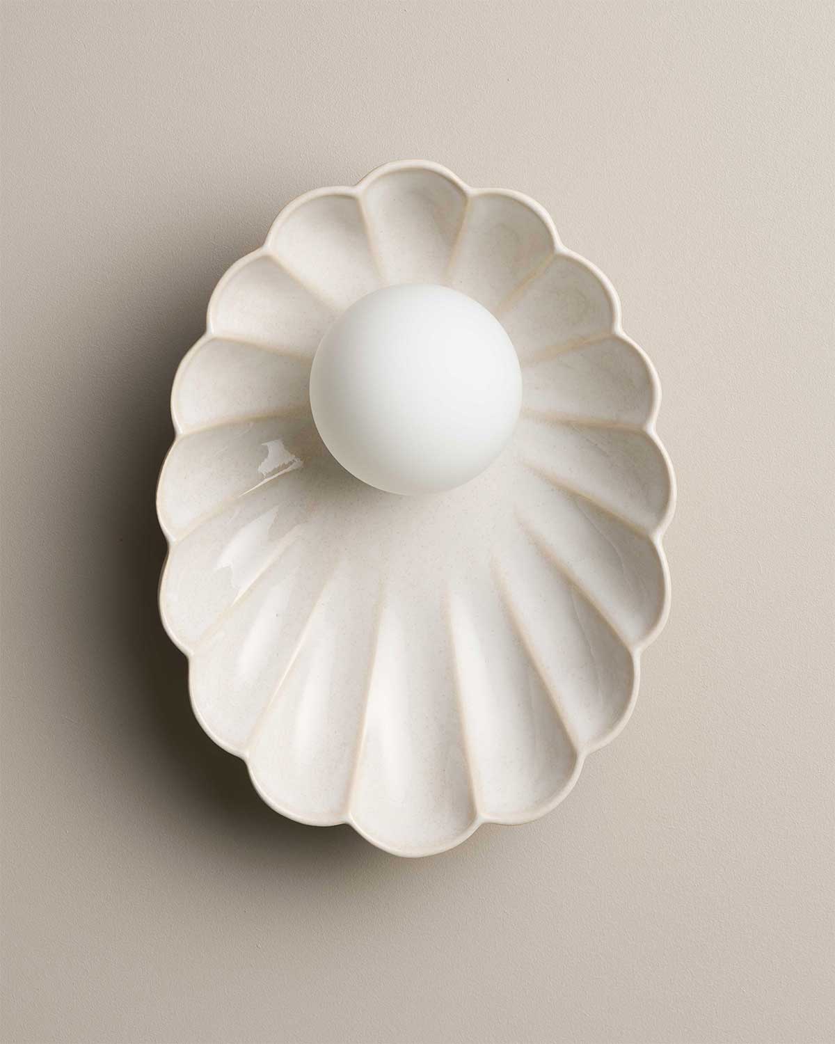 Oyster Wall Sconce by Robert Gordon