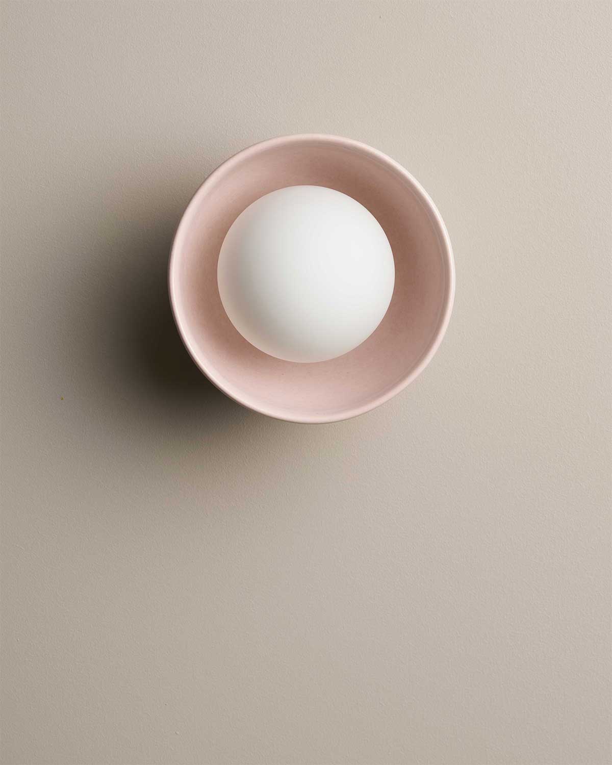 Bowl Wall Sconce by Robert Gordon