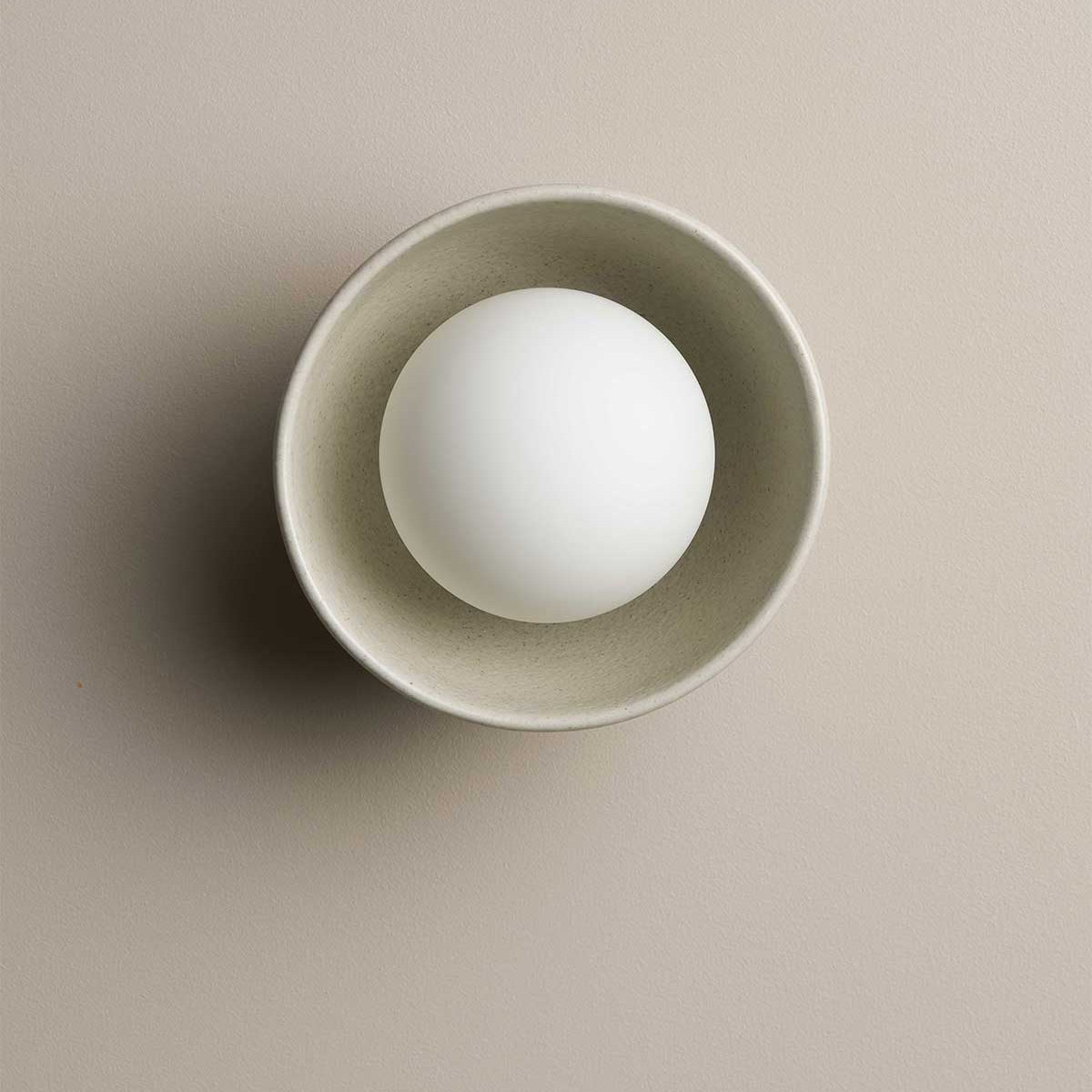 Bowl Wall Sconce by Robert Gordon