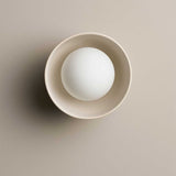 Bowl Wall Sconce by Robert Gordon