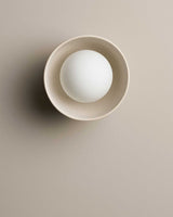 Bowl Wall Sconce by Robert Gordon