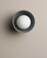 Bowl Wall Sconce by Robert Gordon