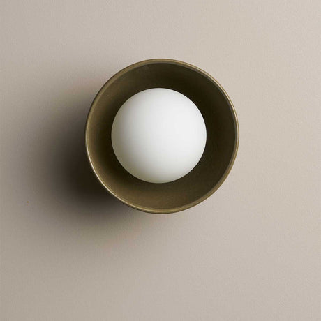 Bowl Wall Sconce by Robert Gordon