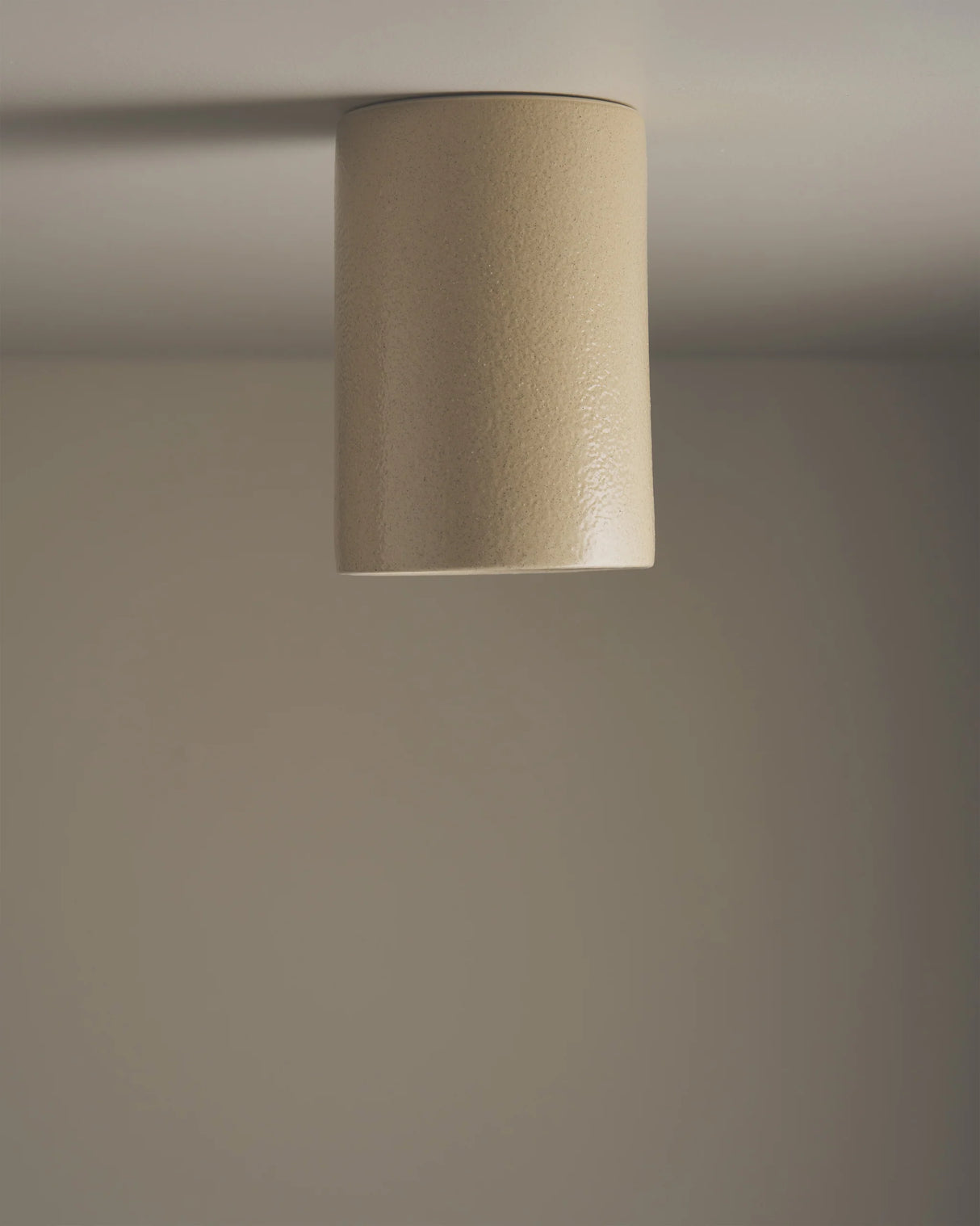 Tall Cylinder Ceiling Light by Robert Gordon