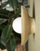 Dish Wall Sconce by Robert Gordon