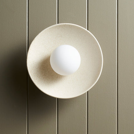 Dish Wall Sconce by Robert Gordon