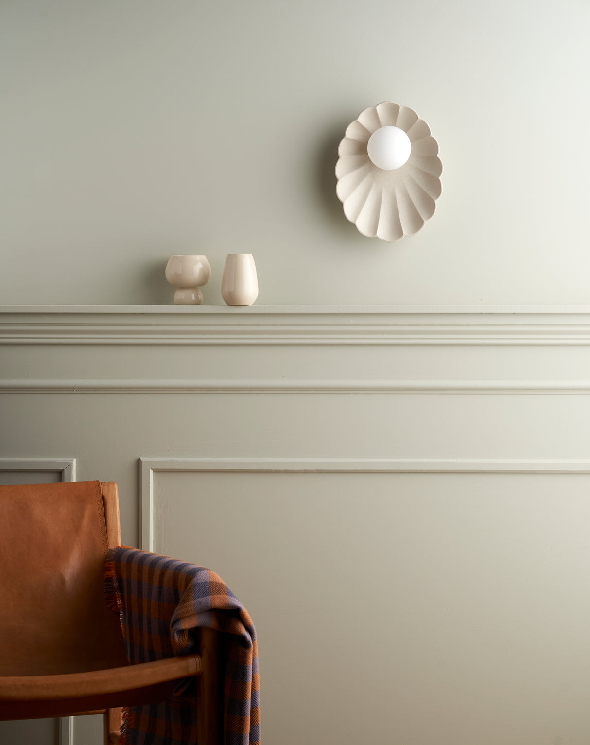 Oyster Wall Sconce by Robert Gordon