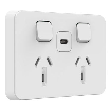 Iconic Socket Collection - Vivid White