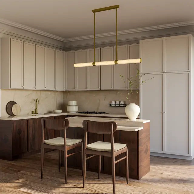Bower Alabaster Linear Pendant
