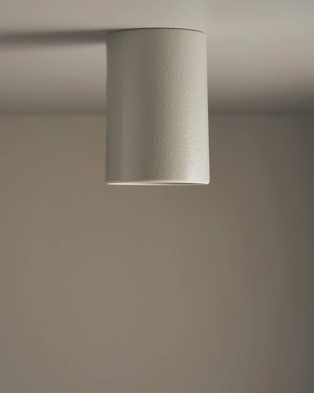 Tall Cylinder Ceiling Light by Robert Gordon