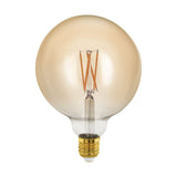 Golden Age - Amber G125 Ball E27 Globe