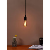 Amber ST64 Spiral Filament E27 Globe