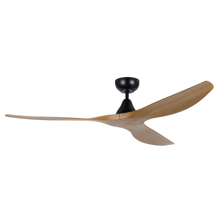 Surf DC Ceiling Fan - Timber Finish