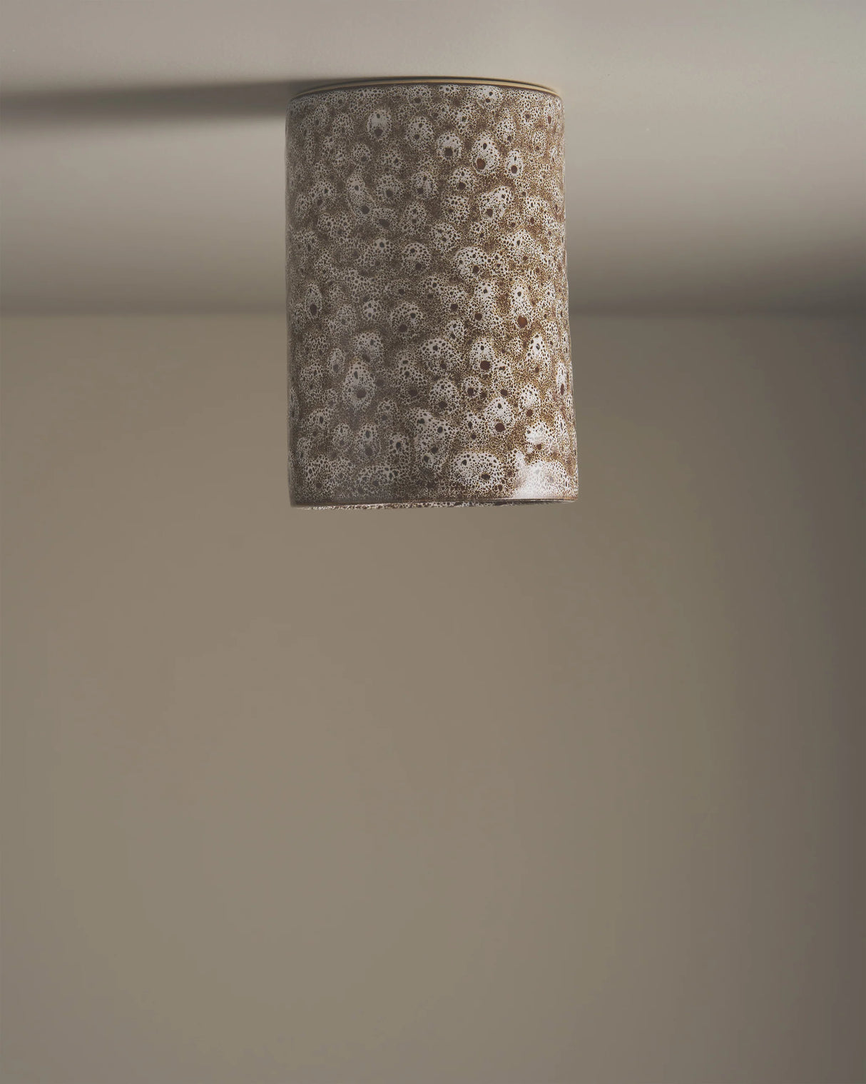 Tall Cylinder Ceiling Light by Robert Gordon