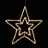 2D Acrylic Concentric Double Star