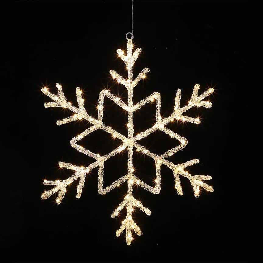 2D Acrylic Snowflake