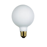 G125 Vintage Retro Opal Round LED E27 Globe
