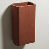 Box Wall Light in Terracotta by Robert Gordon