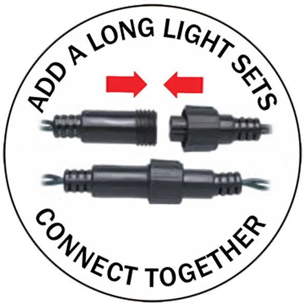 10m LED Connectable Rope Light - White