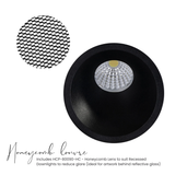 13w CRI97+ Recessed Round Wall Washer Dimmable LED Downlight 3000k