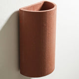 Curve Wall Light in Terracotta by Robert Gordon