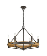 Macintyre Chandelier in Black