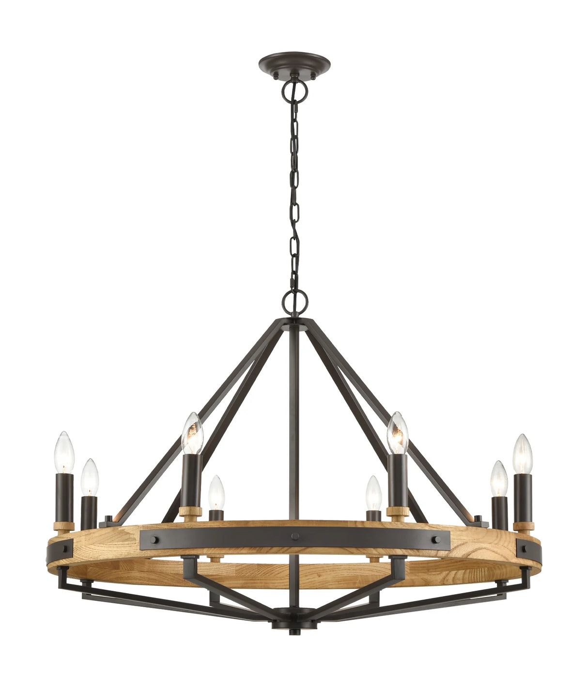 Macintyre Chandelier in Black