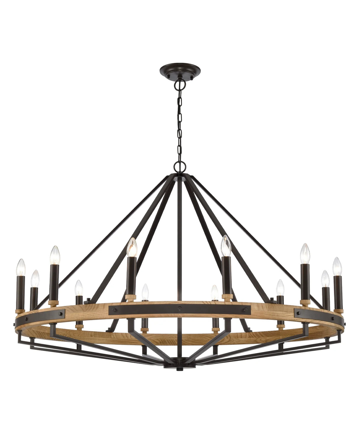 Macintyre Chandelier in Black