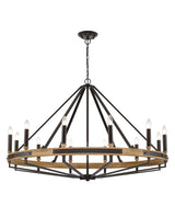 Macintyre Chandelier in Black