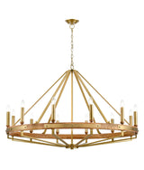 Macintyre Chandelier in Gold