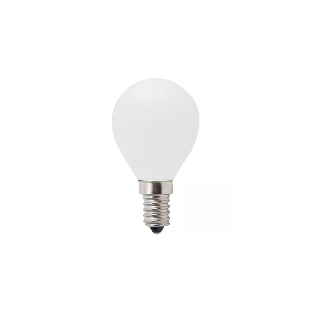 Fancy Round E14 LED Frosted Globe - opal warm white