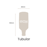 TC Tubular Tri-Colour B15 LED Opal Globe -  warm, cool, daylight