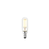 4W Tubular LED Bulb E14 Clear Filament - Warm White 2700K