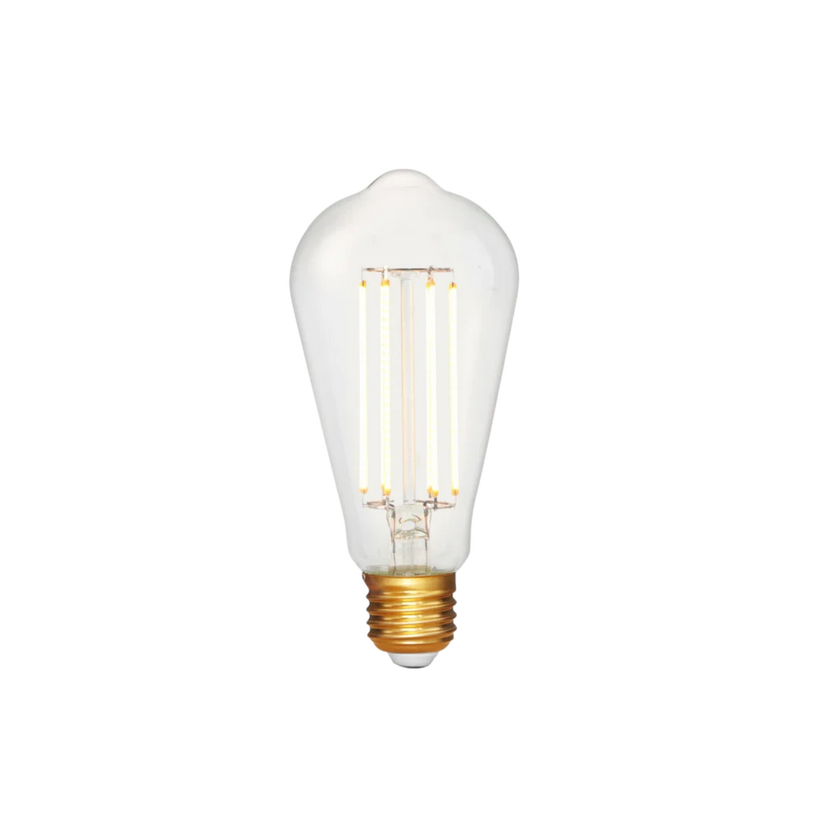 Pear ST64 E27 Globe - Clear filament - Extra Warm White 2200K - 4.2W