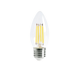 Candle E27 LED Filament Globe - clear warm white